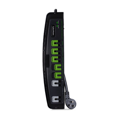 CyberPower P705G surge protector Black 7 AC outlet(s) 125 V 1.5 m - P705G