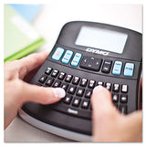 LabelManager 210D Label Maker, 2 Lines, 6.1 x 6.5 x 2.5 - 2175085