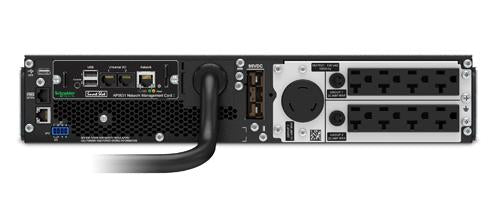 APC SRT3000RMXLA-NC uninterruptible power supply (UPS) Double-conversion (Online) 3 kVA 2700 W 9 AC outlet(s) - SRT3000RMXLA-NC APC