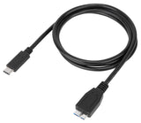 Targus ACC925USX USB cable 1 m USB C Micro-USB B Black - ACC925USX
