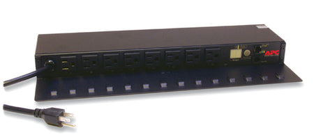 APC NetShelter Switched Rack PDU, 1U, 1.4kW, 120V, 15A, 8 NEMA 5-15R outlet - AP7900B APC