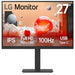 LG 27BA650-B computer monitor 68.6 cm (27") 1920 x 1080 pixels Full HD LCD Tabletop Black - 27BA650-B