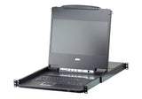 ATEN 8-Port 17.3" DVI Full HD LCD KVM Switch (USB) - CL6708MW