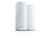 NETGEAR Orbi 770 Tri-band (2.4 GHz / 5 GHz / 6 GHz) Wi-Fi 7 (802.11be) White 7 Internal - RBE772-100NAS