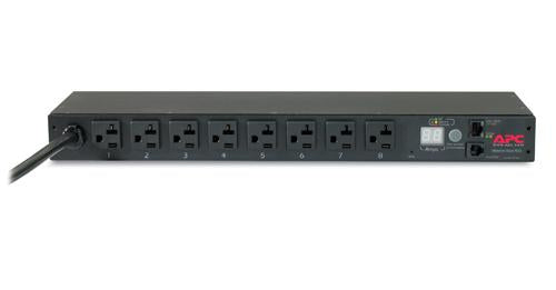 APC AP7801B power distribution unit (PDU) 8 AC outlet(s) 1U Black - AP7801B