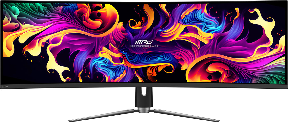 MSI MPG 491CQPX QD-OLED computer monitor 124.5 cm (49") 5120 x 1440 pixels Dual QHD Black - MPG491CQPXQDOLED