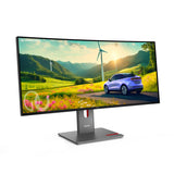 Lenovo ThinkVision P34WD-40 computer monitor 86.4 cm (34") 3440 x 1440 pixels Wide Quad HD LCD Black - 64ADGAR1UZ