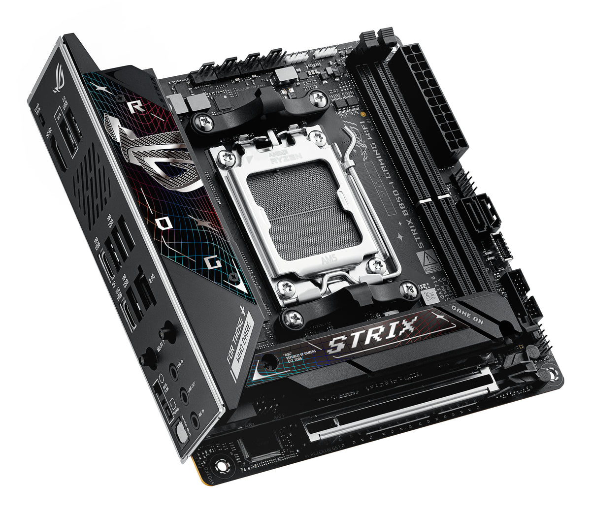 ASUS ROG STRIX B850-I GAMING WIFI AMD B850 Socket AM5 mini ITX - ROG STRIX B850-I GAMING WIFI