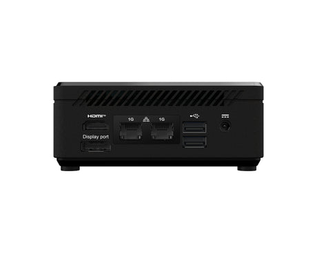 MSI Cubi ADL-005US Intel Pentium N N200 4 GB DDR4-SDRAM 128 GB SSD Windows 11 Pro Mini PC Workstation Black - CUBNADL005 MSI