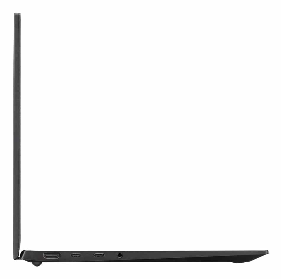LG Gram 14Z90S Intel Core Ultra 7 155H Laptop 35.6 cm (14") WUXGA 16 GB LPDDR5x-SDRAM 512 GB SSD Wi-Fi 6E (802.11ax) Windows 11 Pro US English Black - 14Z90S-V.APB5U1 LG