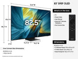 Samsung Series 9 QN83S95FAEXZA TV 2.11 m (83") 4K Ultra HD Smart TV Wi-Fi Black - QN83S95FAEXZA SAMSUNG