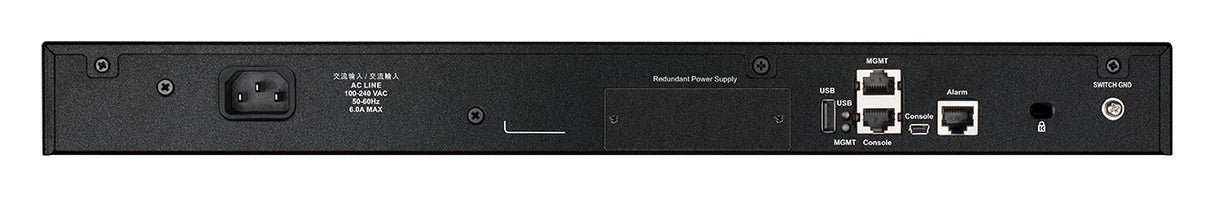D-Link 48-Port PoE L3 Stackable Managed Gigabit Switch including 4 x 1000BaseT/SFP & 4 x 10GE SFP+ - DGS-3630-52PC/SI