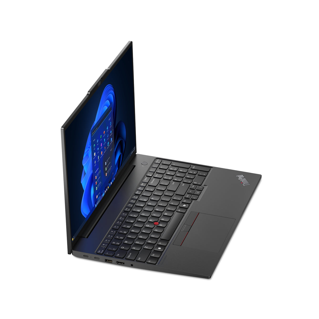 Lenovo ThinkPad E16 Gen 2 (AMD) AMD Ryzen™ 5 7535U Laptop 40.6 cm (16") WUXGA 8 GB DDR5-SDRAM 256 GB SSD Wi-Fi 6E (802.11ax) Windows 11 Pro English Black - 21M5000HUS LENOVO