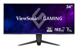 Viewsonic VX Series VX3418-2K computer monitor 86.4 cm (34") 3440 x 1440 pixels UltraWide Quad HD LED Black - VX3418-2K