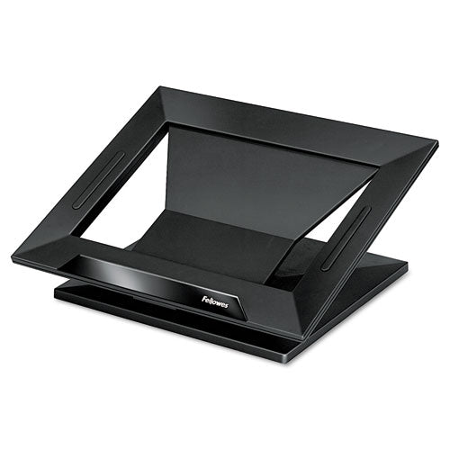FELLOWES Designer Suites Laptop Riser, 13.19" x 11.19" x 4", Black Pearl, Supports 25 lbs - 8038401