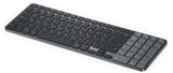DELL KB746 keyboard Universal RF Wireless + Bluetooth QWERTY US English Graphite - KB746-BLK-US