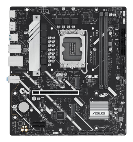 ASUS PRIME H810M-A-CSM Intel H810 LGA 1851 (Socket V1) micro ATX - PRIME H810M-A CSM ASUS