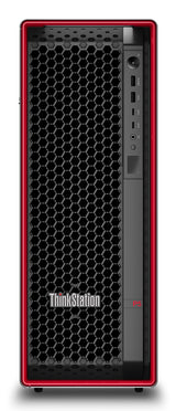 Lenovo ThinkStation P5 Intel Xeon W w3-2425 32 GB DDR5-SDRAM 1 TB SSD NVIDIA T1000 Windows 11 Pro for Workstations Tower Workstation Black, Red - 30GA004MUS