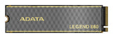 ADATA LEGEND 860 SLEG-860-1000GCS internal solid state drive 1 TB M.2 PCI Express 4.0 NVMe 3D NAND - SLEG-860-1000GCS A-DATA TECHNOLOGY
