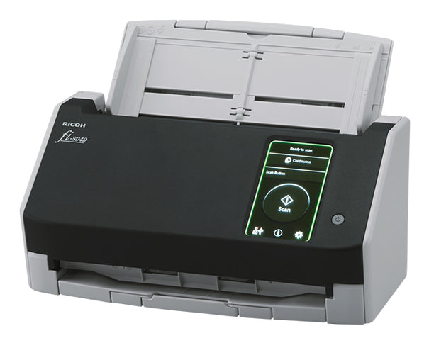Ricoh FI-8040 ADF + Manual feed scanner 600 x 600 DPI A4 Black, Grey - PA03836-B005