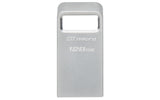 Kingston Technology DataTraveler 128GB Micro 200MB/s Metal USB 3.2 Gen 1 - DTMC3G2/128GB