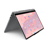 Lenovo Chrome 2in1 14IRU10 Intel Core 5 120U Chromebook 35.6 cm (14") Touchscreen WUXGA 8 GB LPDDR5-SDRAM 256 GB SSD Wi-Fi 6E (802.11ax) ChromeOS English Grey - 83LL000LUS LENOVO