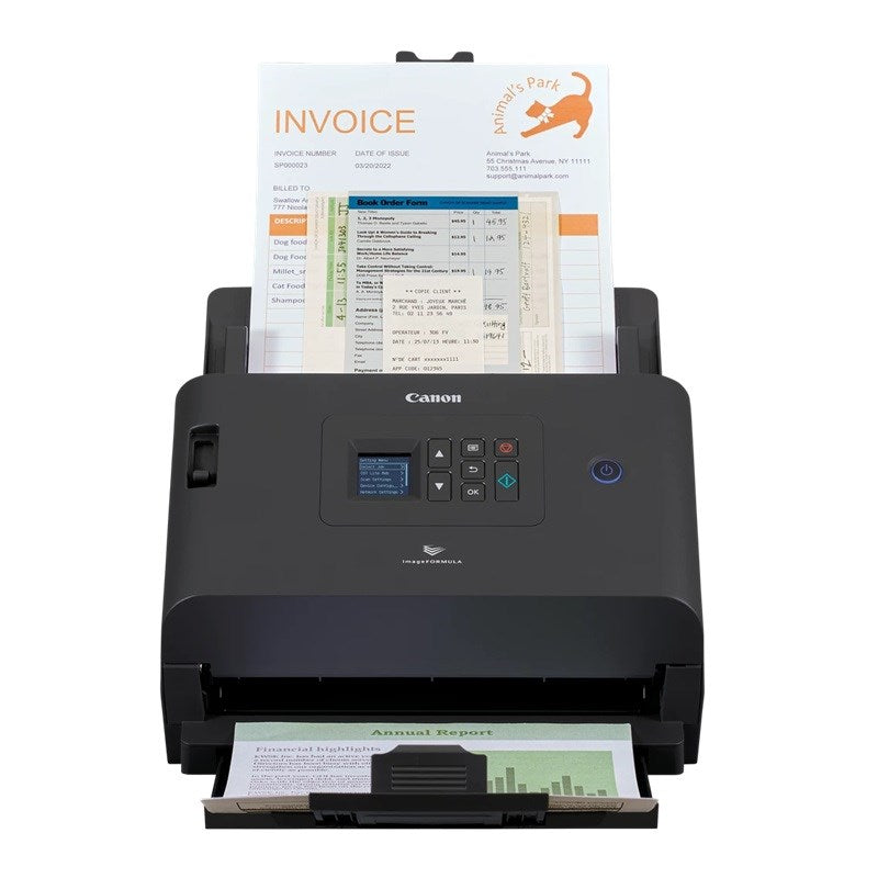 Canon imageFORMULA DR-S250N Sheet-fed scanner 600 x 600 DPI A4 Black - 6383C002