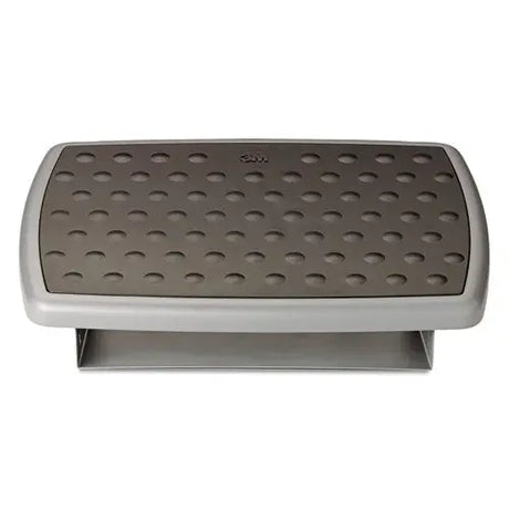 3M 3M Adjustable Height/Tilt Footrest, Nonskid Platform, 18w x 13d x 4 to 4.75h, Charcoal Gray - FR330