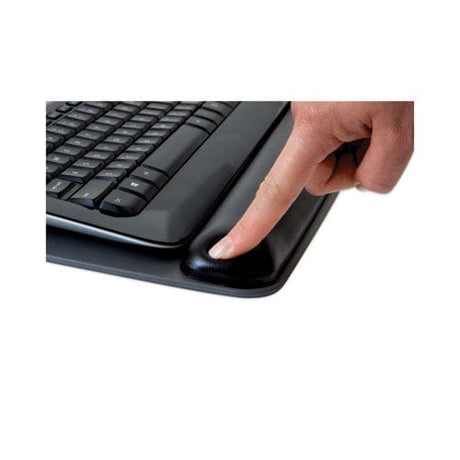 3M 3M Antimicrobial Gel Keyboard Wrist Rest Platform, 19.6 x 10.6, Black/Gray - WR420LE