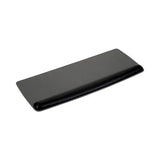 3M 3M Antimicrobial Gel Mouse Pad/Keyboard Wrist Rest Platform, 25.5 x 10.6, Black/Silver - WR422LE