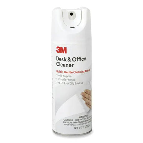 3M 3M Desk and Office Spray Cleaner, 15 oz Aerosol Spray - 573