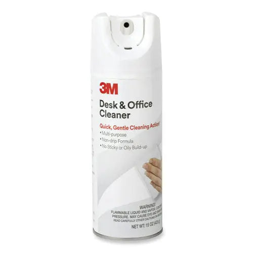 3M 3M Desk and Office Spray Cleaner, 15 oz Aerosol Spray - 573