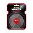 3M 3M Extreme Mounting Tape, Holds Up to 30 lbs, 1 x 60, Black - 414H