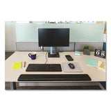 3M 3M Gel Wrist Rest for Standing Desks, 30.13 x 3.25, Black - WR200B
