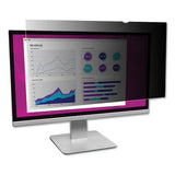 3M 3M High Clarity Privacy Filter for 24" Widescreen Flat Panel Monitor, 16:9 Aspect Ratio - HC240W9B