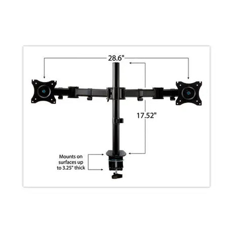 3M 3M MOUNT,DUAL,MONITOR - MM200B