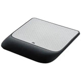 3M 3M Mouse Pad with Precise Mousing Surface and Gel Wrist Rest, 8.5 x 9, Gray/Black - MW85B