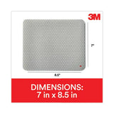 3M 3M Precise Battery-Saving Mouse Pad with Nonskid Repositionable Adhesive Back, 8.5 x 7, Bitmap Desig - MP200PS