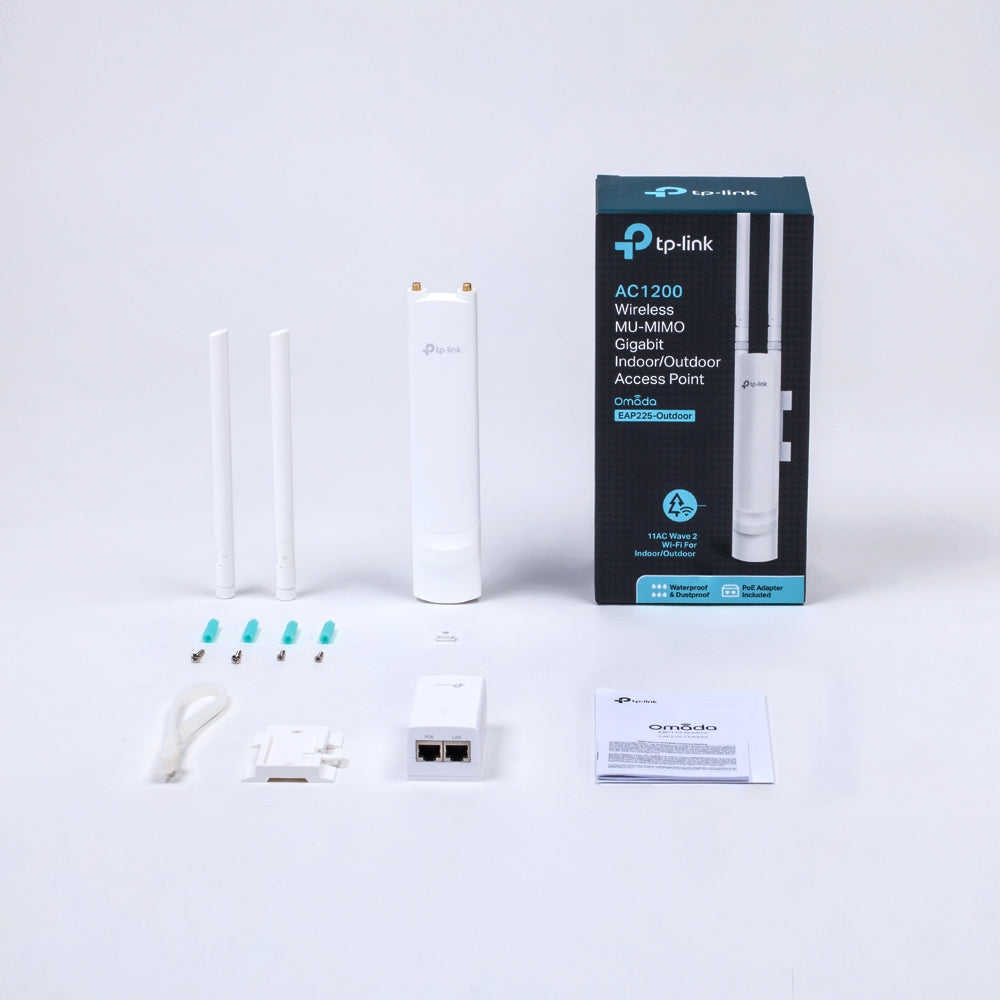 TP-Link Omada EAP225-Outdoor 1200 Mbit/s White Power over Ethernet (PoE) - EAP225-OUTDOOR