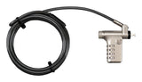 Targus ASP106RGLXS cable lock Silver, Black 2 m - ASP106RGLXS