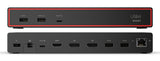 Lenovo ThinkPad USB4 Smart Dock 5500 with 135W Adapter Wired Black - 40BC0135US