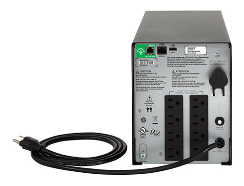 APC SMC1500C uninterruptible power supply (UPS) Line-Interactive 1.44 kVA 900 W 8 AC outlet(s) - SMC1500C