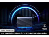 Samsung MU-PG2T0B 2 TB USB Type-C 3.2 Gen 1 (3.1 Gen 1) Black - MU-PG2T0B/AM