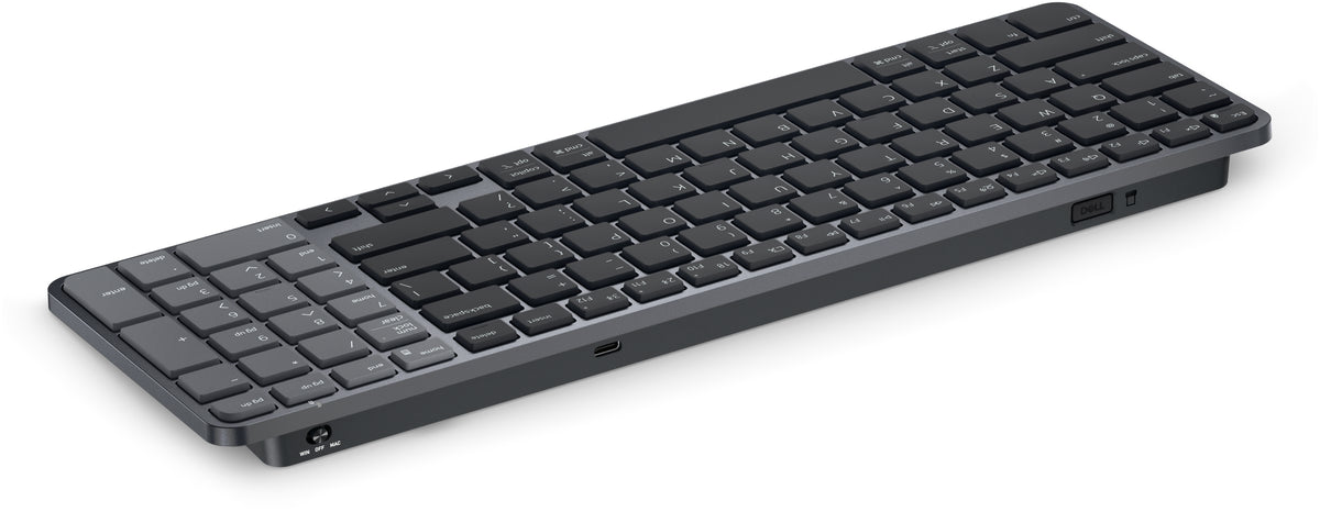 DELL KB746 keyboard Universal RF Wireless + Bluetooth QWERTY US English Graphite - KB746-BLK-US