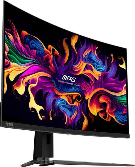 MSI MPG 321CURX QD-OLED computer monitor 80 cm (31.5") 3840 x 2160 pixels 4K Ultra HD Black - MPG321CURXQDOLED MSI