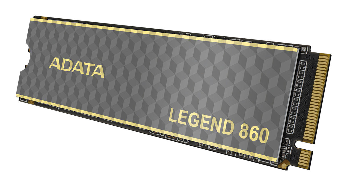 ADATA LEGEND 860 SLEG-860-1000GCS internal solid state drive 1 TB M.2 PCI Express 4.0 NVMe 3D NAND - SLEG-860-1000GCS A-DATA TECHNOLOGY