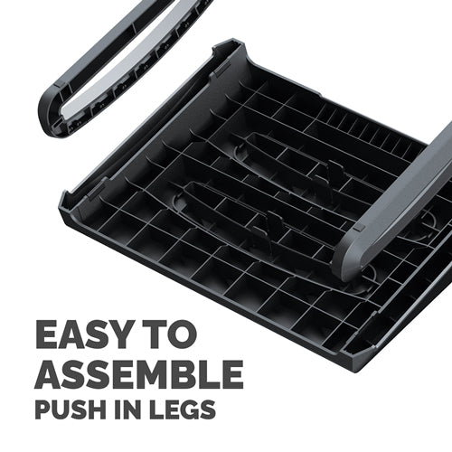 Fellowes Breyta Foot Rest - Black - 100098566