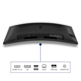 Philips 3000 series 34B2U3600C/27 computer monitor 86.4 cm (34") 3440 x 1440 pixels Wide Quad HD LCD Black - 34B2U3600C