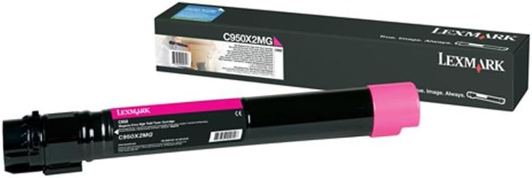 Lexmark C/X950, X952, X954 Magenta Toner Cartridge - C950X2MG