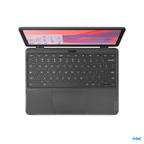 Lenovo 500e Yoga Chromebook 31 cm (12.2") Touchscreen WUXGA Intel® N N100 4 GB LPDDR5-SDRAM 32 GB eMMC Wi-Fi 6E (802.11ax) ChromeOS Grey - 82W4000AUS